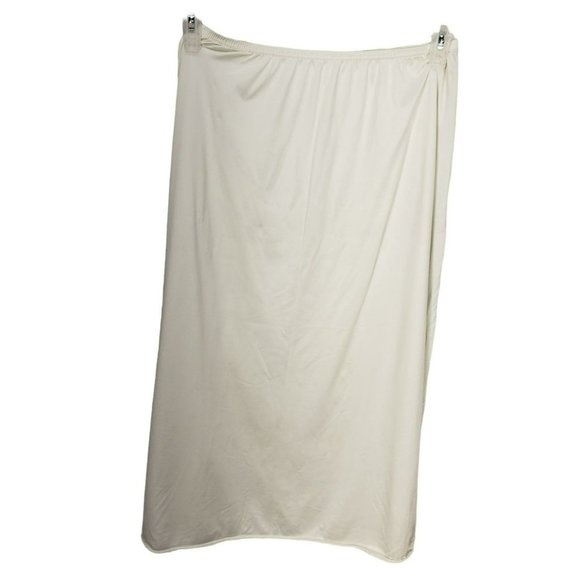 VINTAGE VANITY FAIR IVORY SIZE MEDIUM HALF SLIP STYLE 11-711 #14254 - Picture 1 of 9